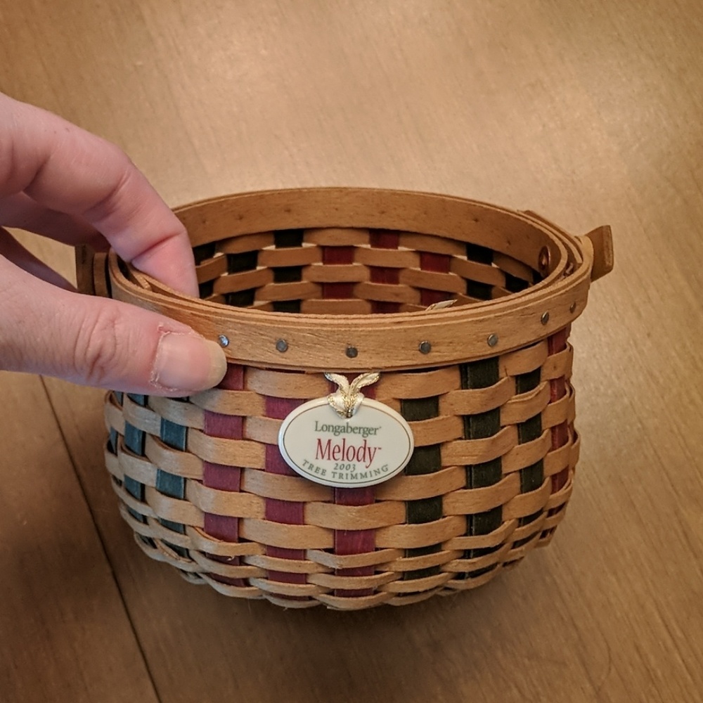 Longaberger Holiday Basket 2003